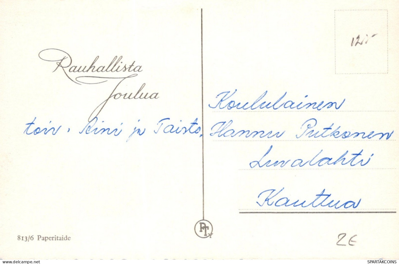 ANGELO Buon Anno Natale Vintage Cartolina CPSMPF #PAG740.IT - Engel