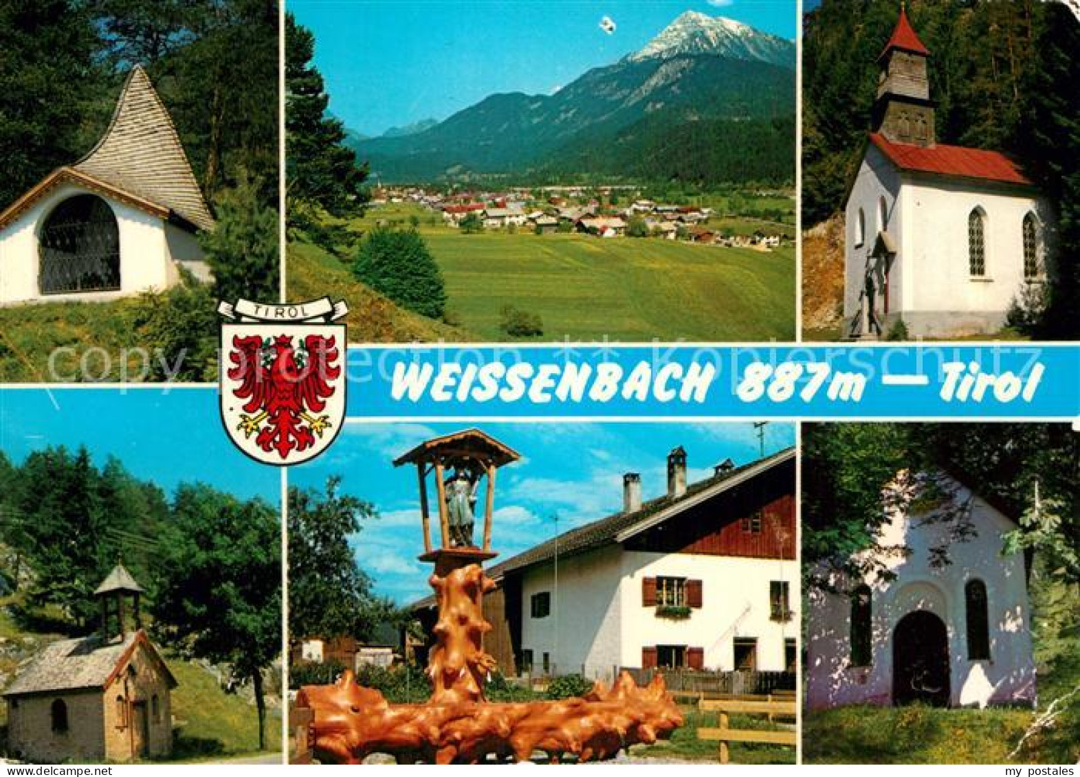 73018723 Weissenbach Lech Kirche Kapelle  Weissenbach Lech - Other & Unclassified