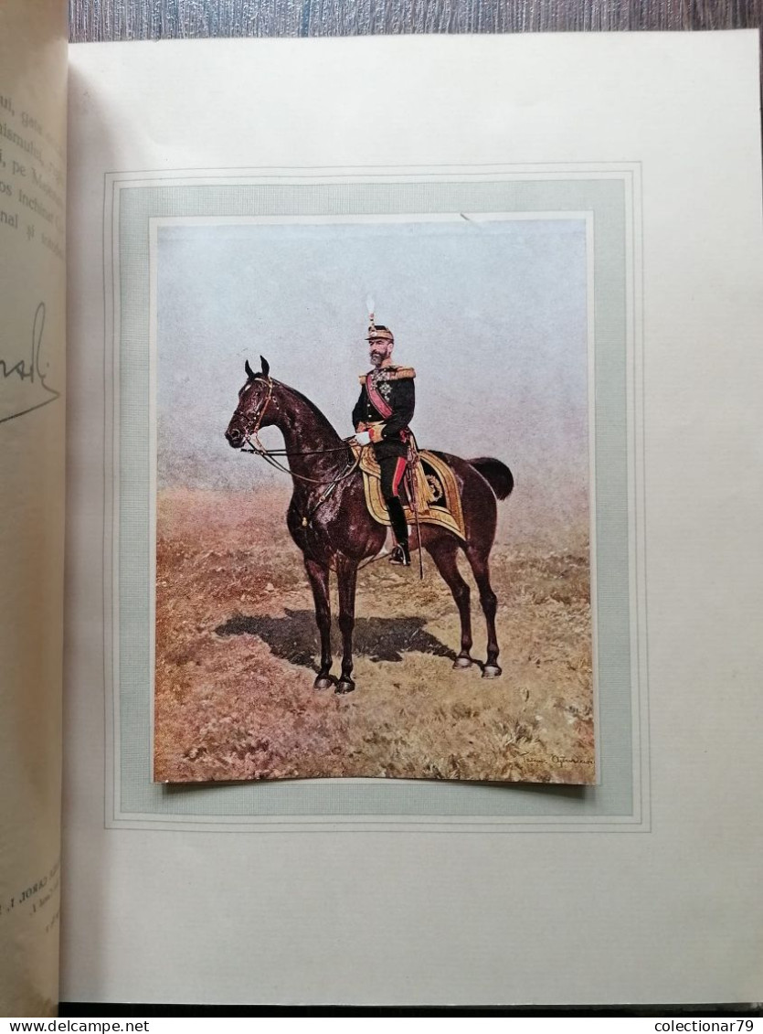 Romania Prinos Marelui Rege Carol I - Libros Antiguos Y De Colección
