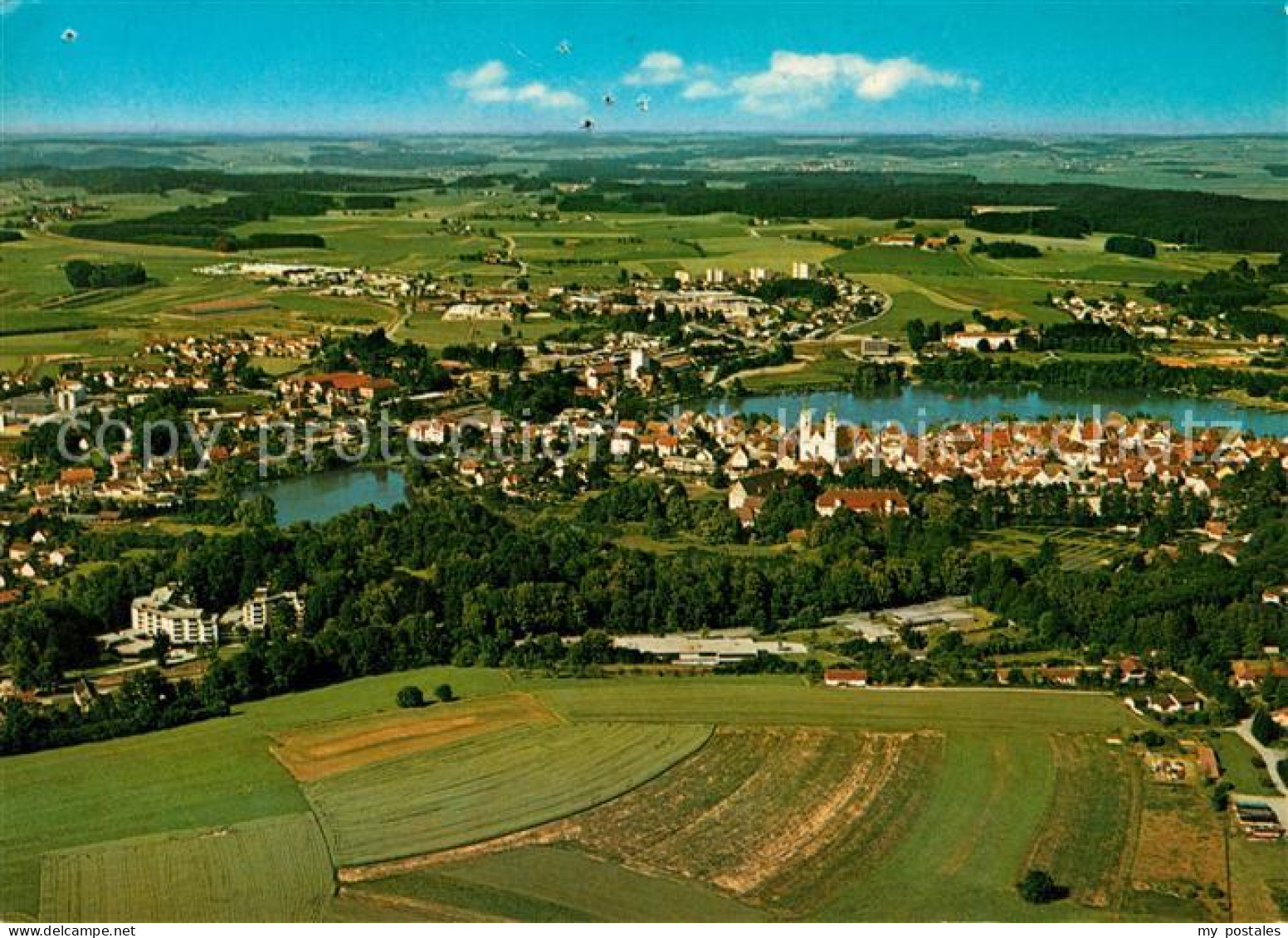 73017921 Bad Waldsee Fliegeraufnahme  Bad Waldsee - Bad Waldsee