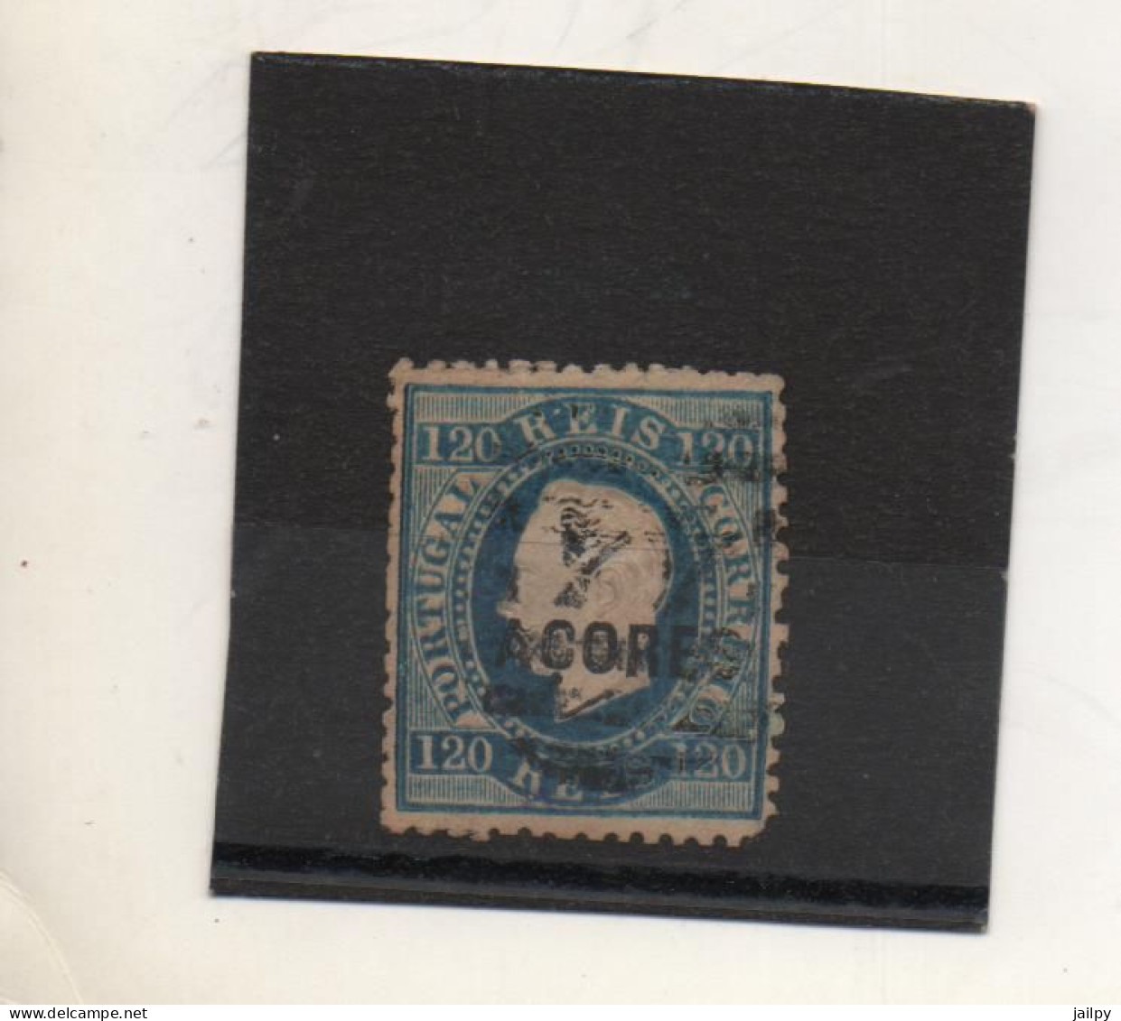 PORTUGAL  ACORES  1871-1879     Y&T: 27   Oblitéré - Azores