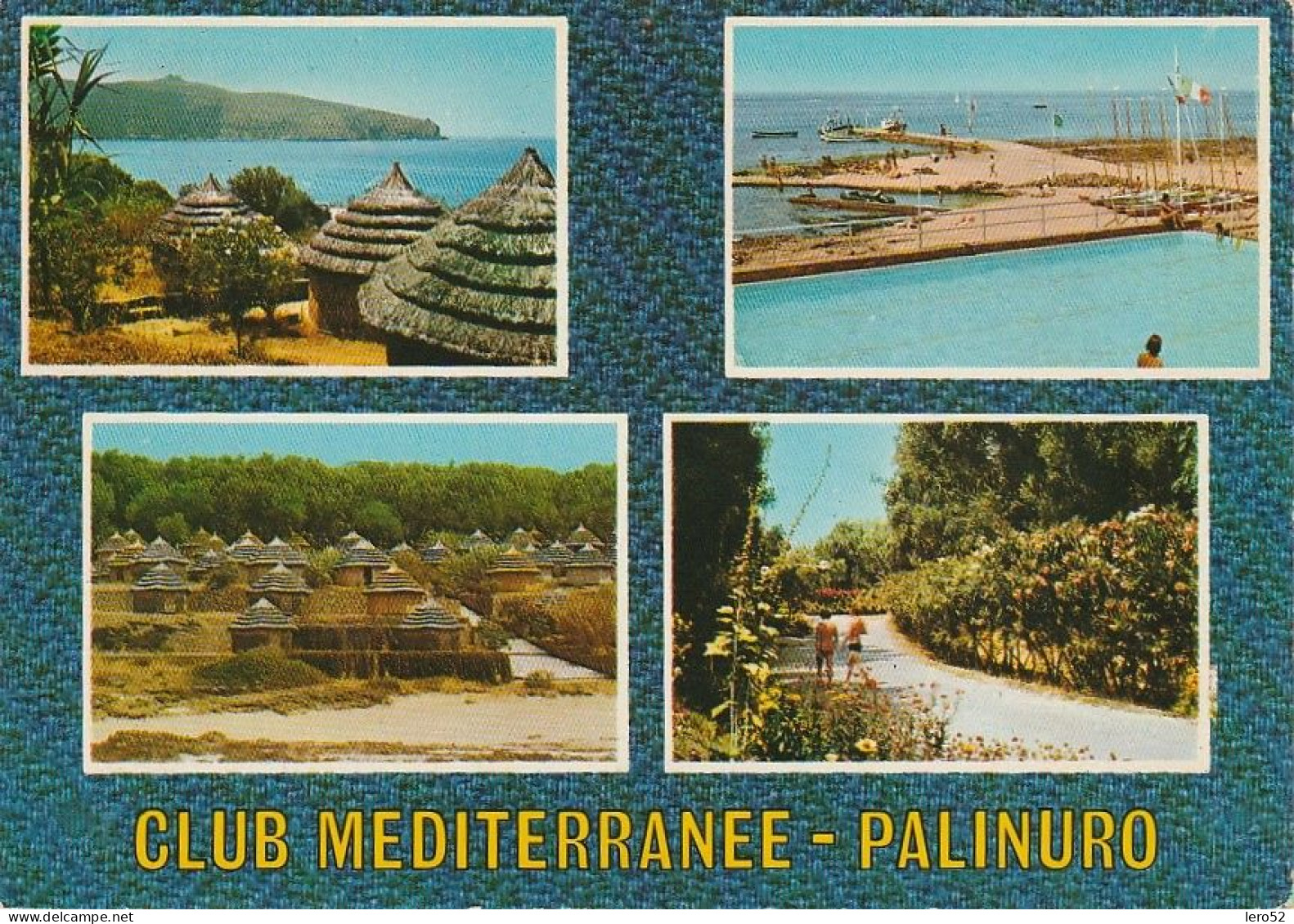 PALINURO CLUB MEDITERRANEE VEDUTINE VIAGGIATA - Salerno