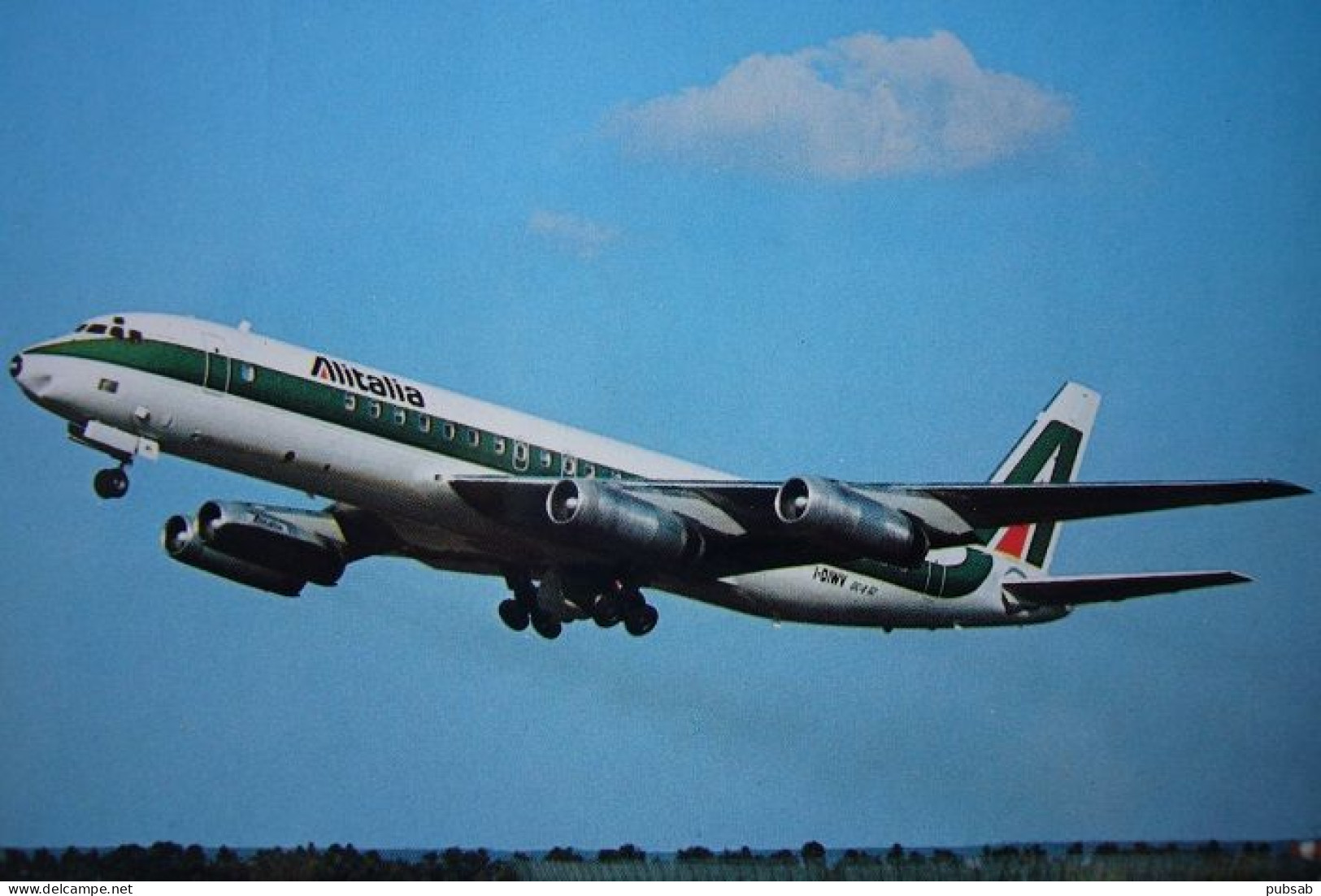 Avion / Airplane / Alitalia / MC Donnell Douglas DC-8/62 / Registered As I-DIWY - 1946-....: Modern Era