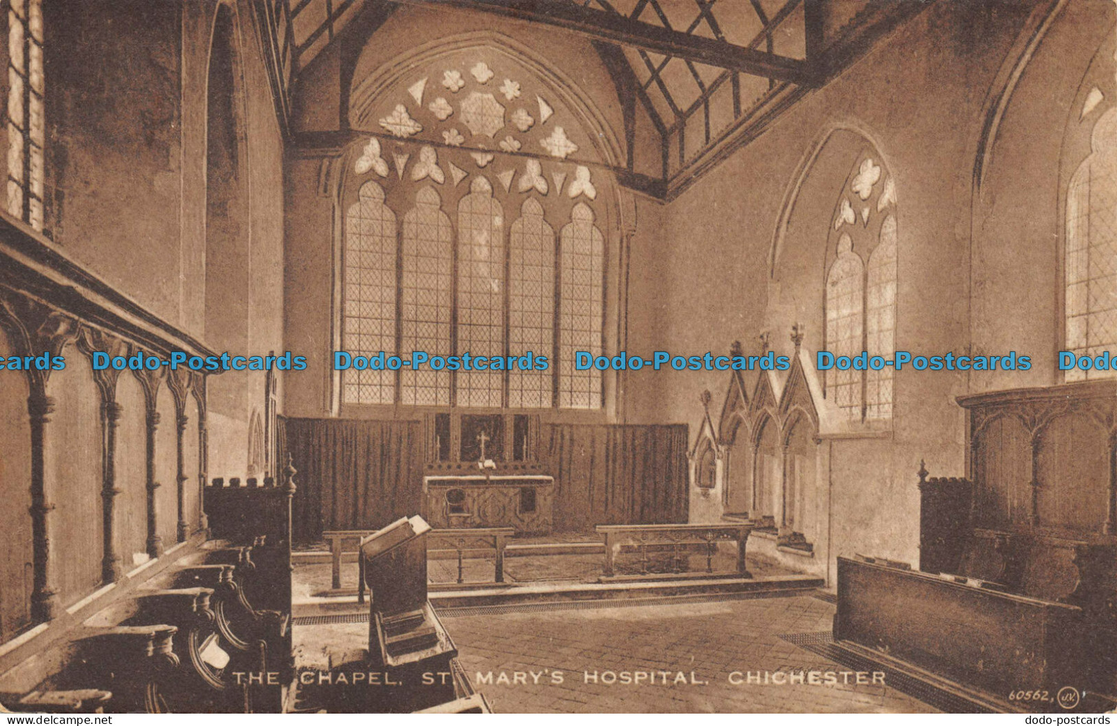 R076791 The Chapel. St. Marys Hospital. Chichester. W. H. Barrett - World