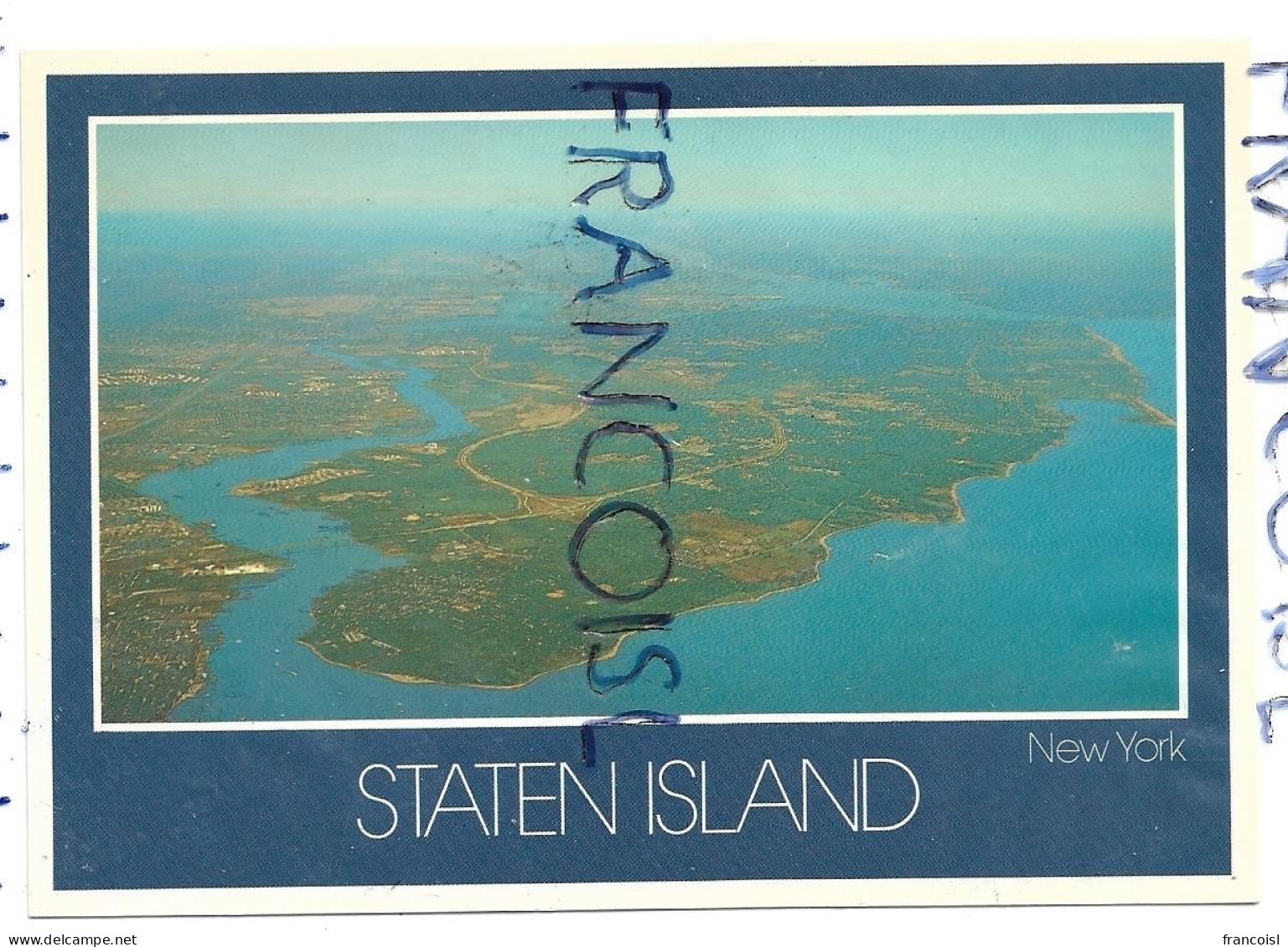 New York. Staten Island. Vue Aérienne - Staten Island