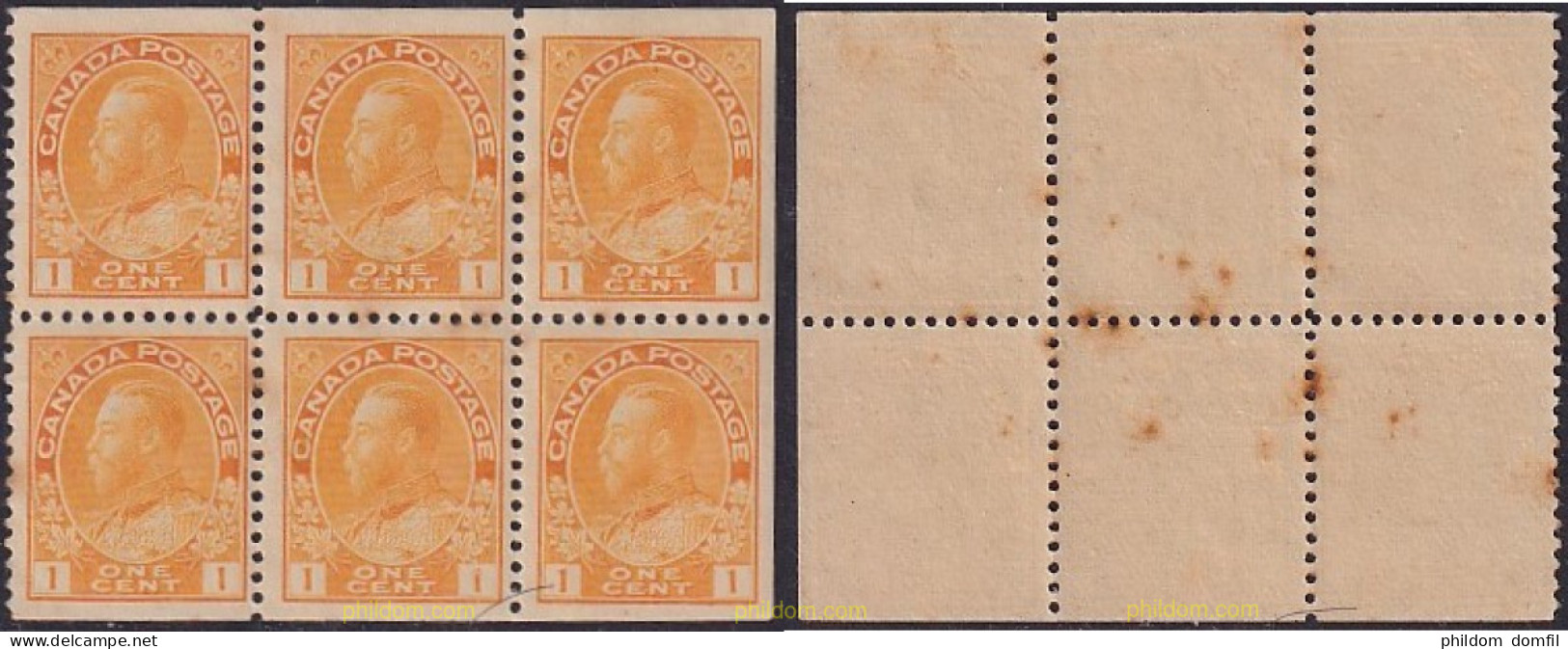 730517 MNH CANADA 1922 REY GEORGE V - Unused Stamps