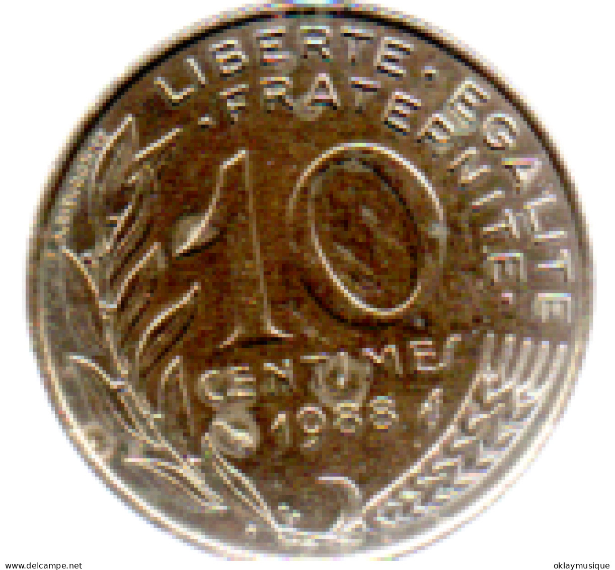 10 Centimes 1988 - 10 Centimes