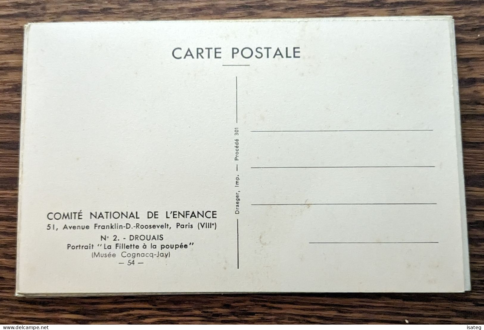 Lot De 10 Cartes Postales : Comité National De L'enfance - Non Classés