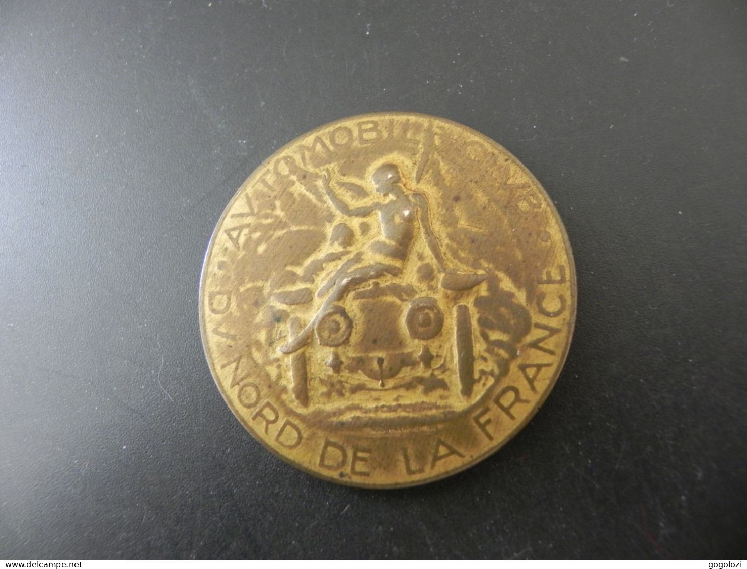 Medaille Medal - France Automobile Club Du Nord De La France 1929 - Otros & Sin Clasificación