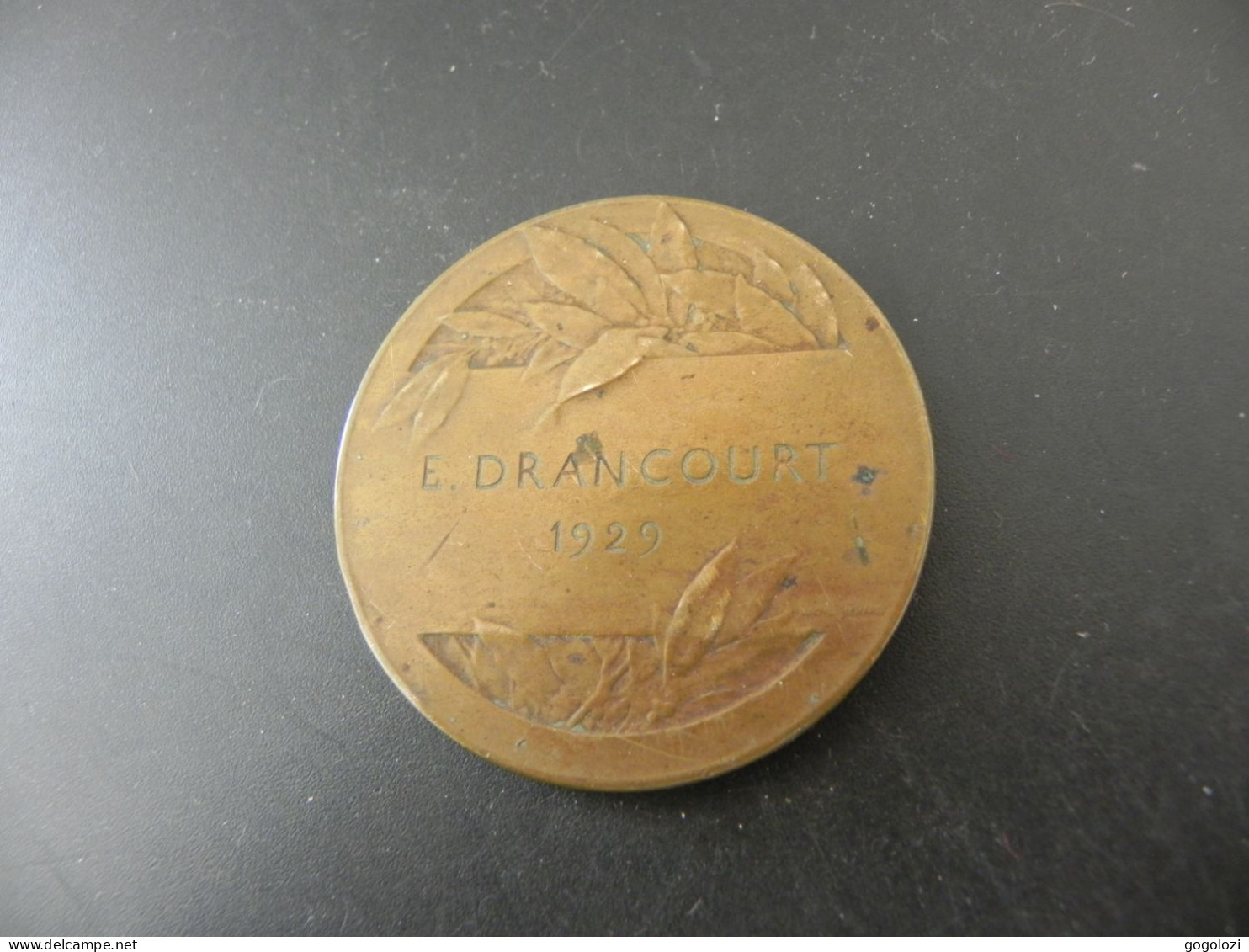 Medaille Medal - France Automobile Club Du Nord De La France 1929 - Autres & Non Classés