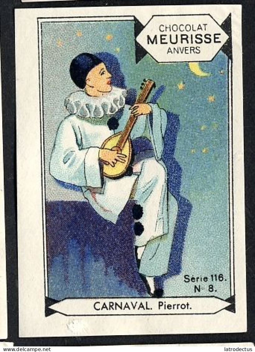 Meurisse - Ca 1930 - 116 - Carnaval - 8 - Pierrot - Other & Unclassified
