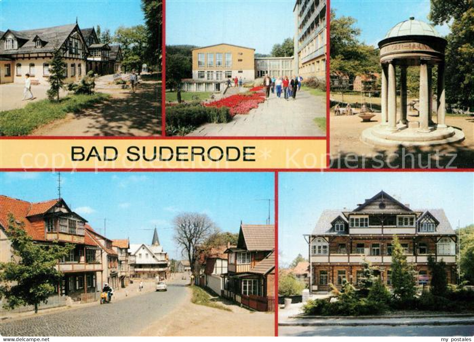 73013579 Bad Suderode Sanatorium Willi Agatz Badehaus Und Hauptgebaeude Behringe - Other & Unclassified