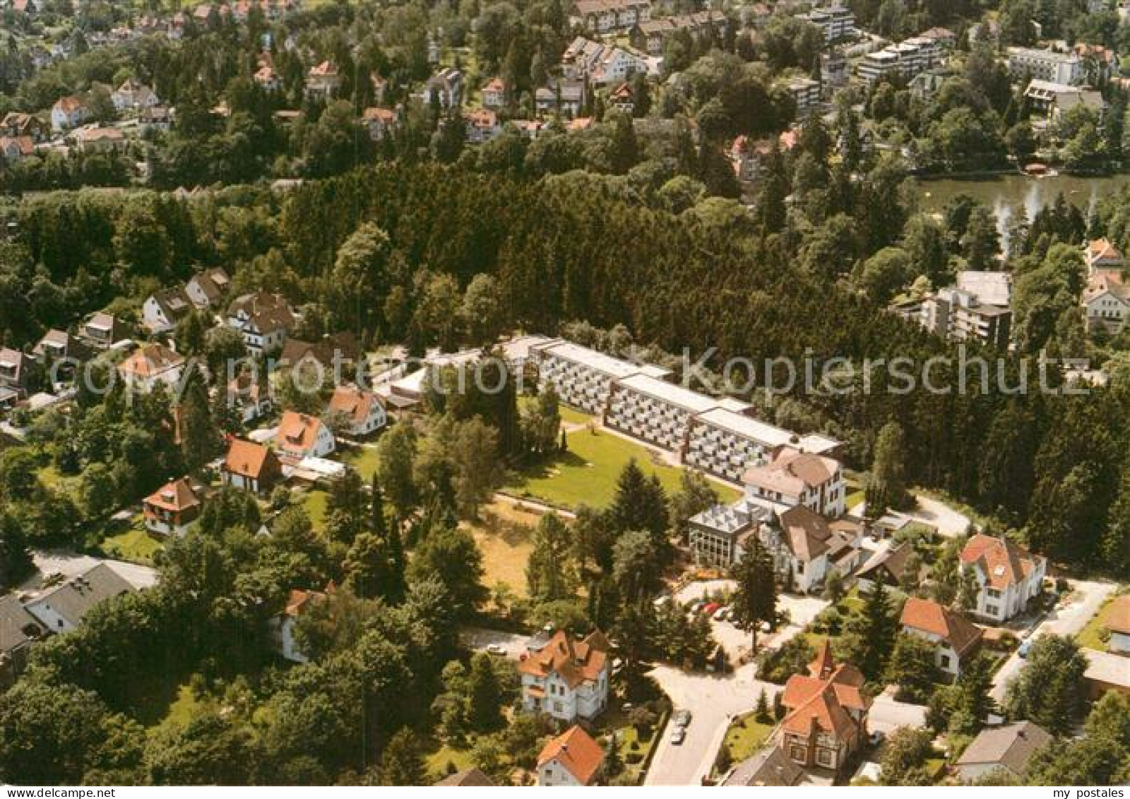 73013500 Bad Sachsa Harz Fliegeraufnahme AOK-Kurklinik Pfaffenberg  Bad Sachsa - Bad Sachsa