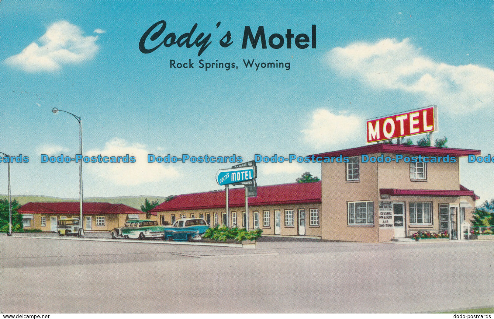 R075960 Codys Motel. Rock Springs. Wyoming. H. W. Singleton - World