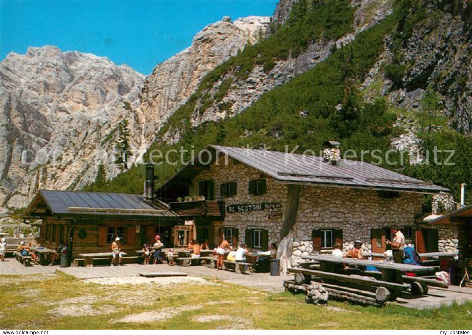 73013431 Lagazuoi Rifugio Scotoni Lagazuoi - Autres & Non Classés