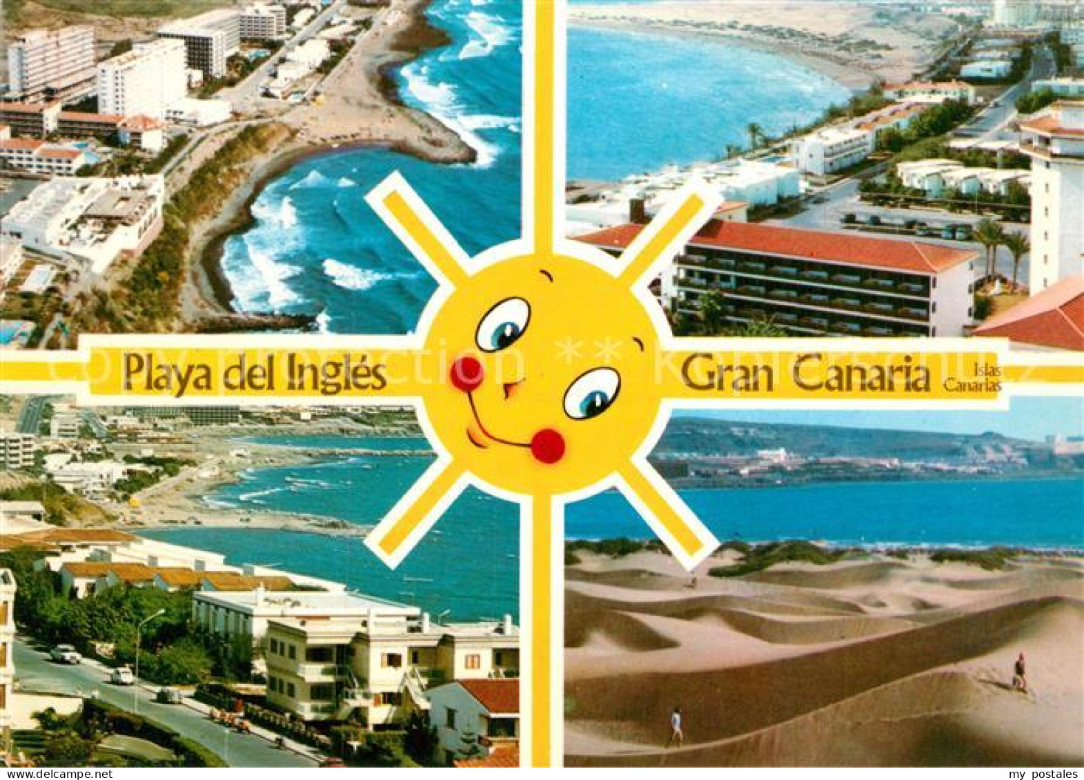 73013208 Playa Del Ingles Panoramen  Playa Del Ingles - Andere & Zonder Classificatie