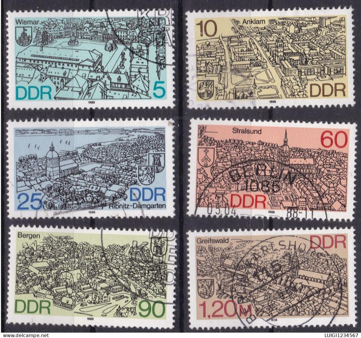 MICHEL NR 3161/3166 - Used Stamps
