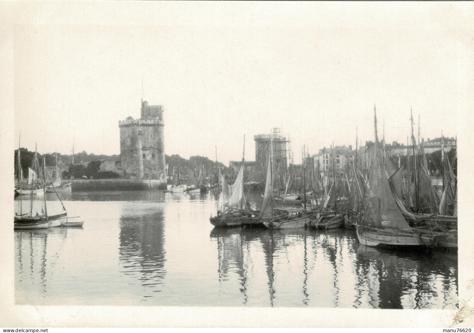 Photo : France - La Rochelle ,vue Du Port Et Tour Saint Nicolas, Année 1920/30 Env. - Europa