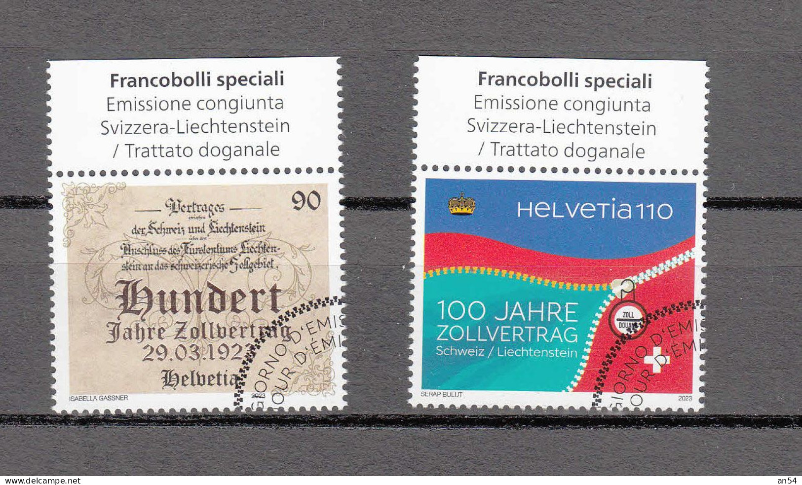 2023   N° 1942 - 1943    OBLITERATIONS PREMIER JOUR  CATALOGUE SBK - Gebraucht