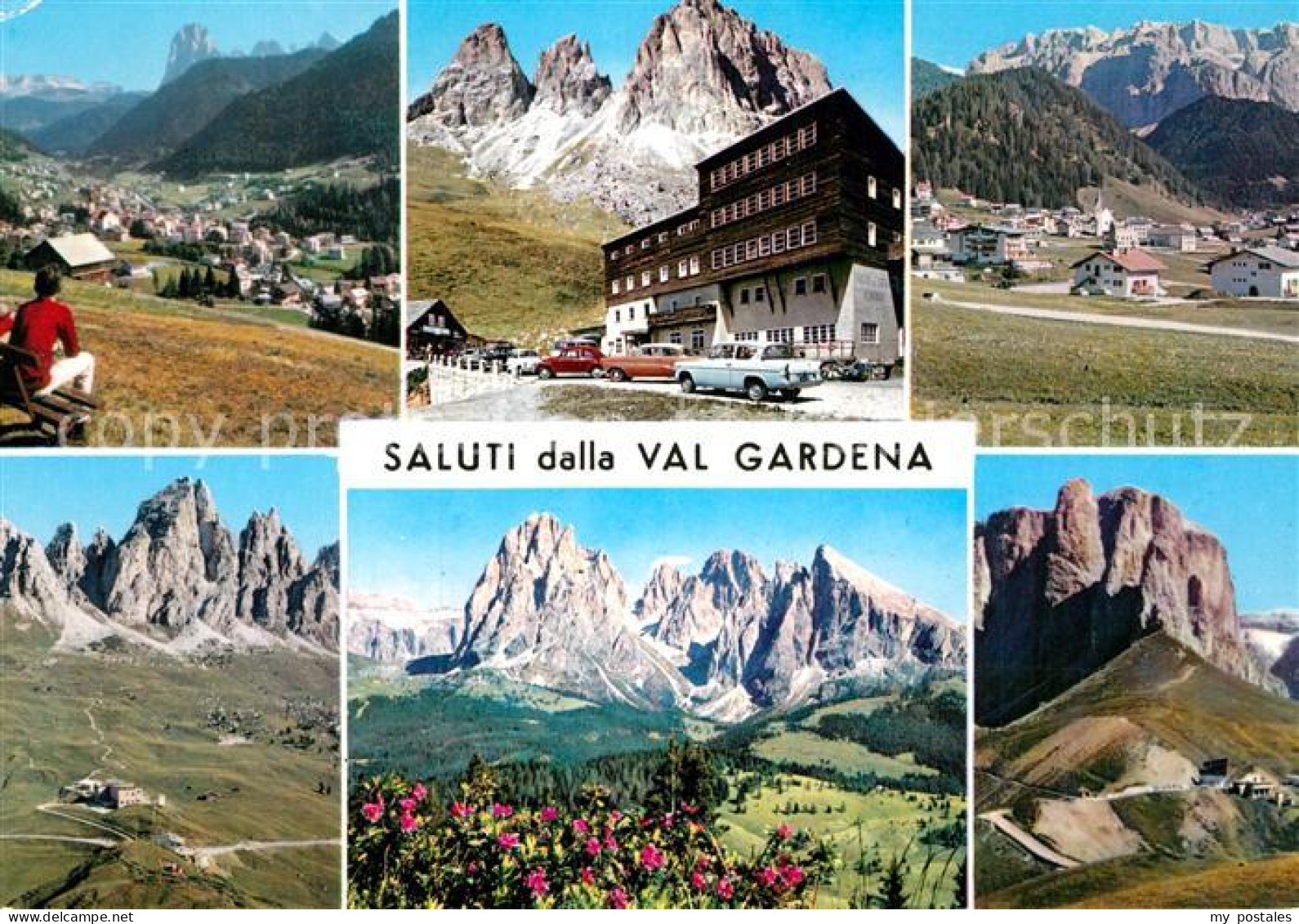 73012315 Val Gardena Sella Passo Garena Sassolunge Val Gardena - Autres & Non Classés