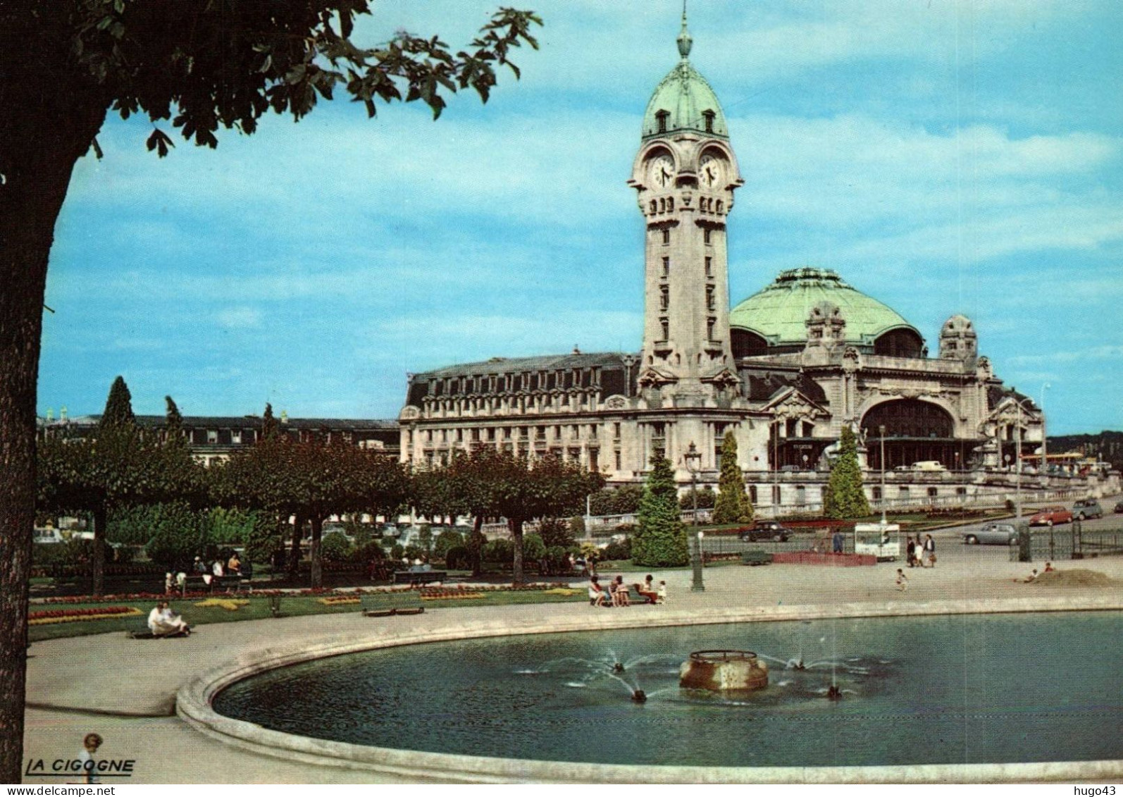 (RECTO / VERSO) LIMOGES - LA GARE DES BENEDICTINS - CPSM GF - Limoges