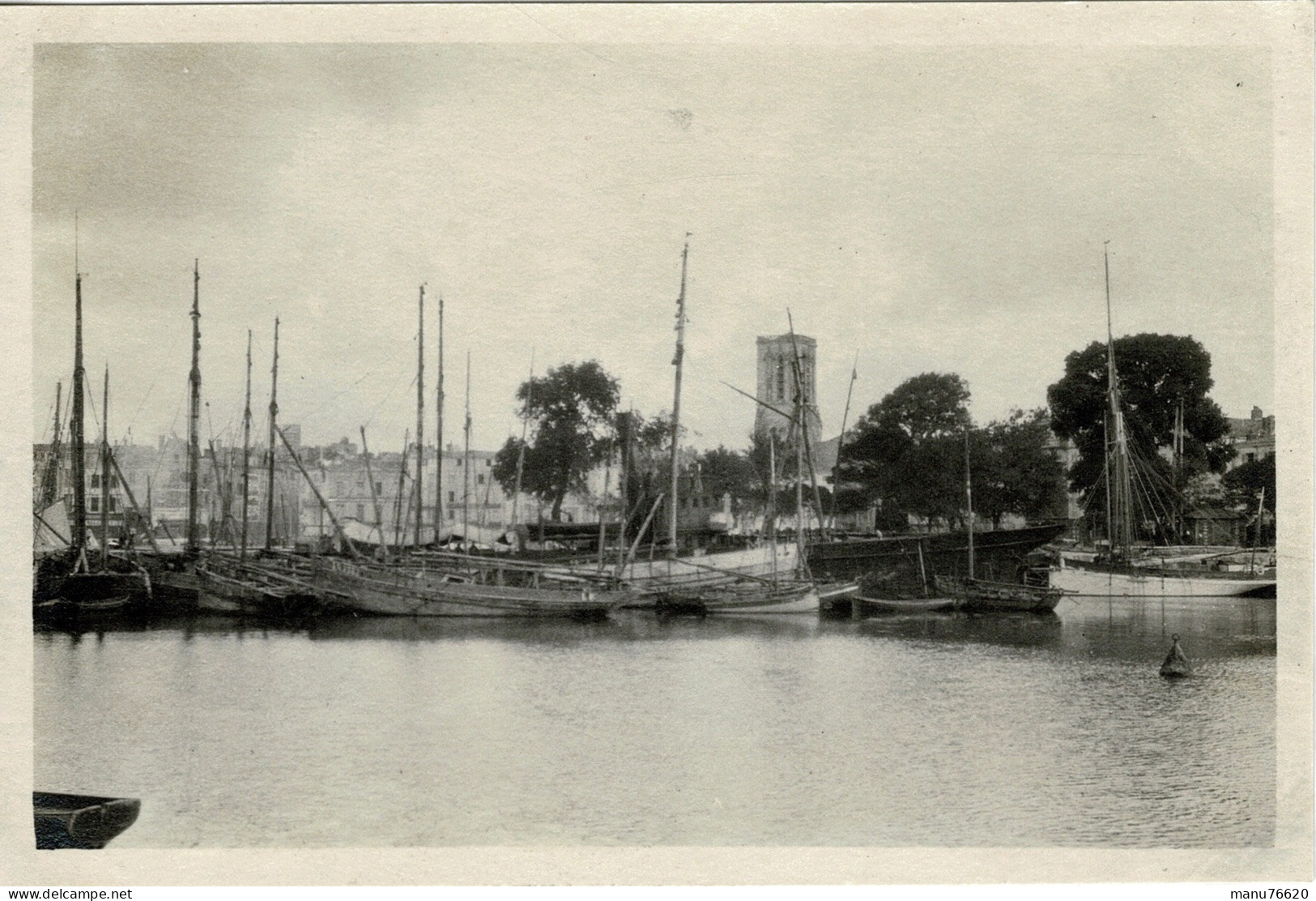 Photo : France - La Rochelle ,vue Du Port Et Le Quai, Année 1920/30 Env. - Europe