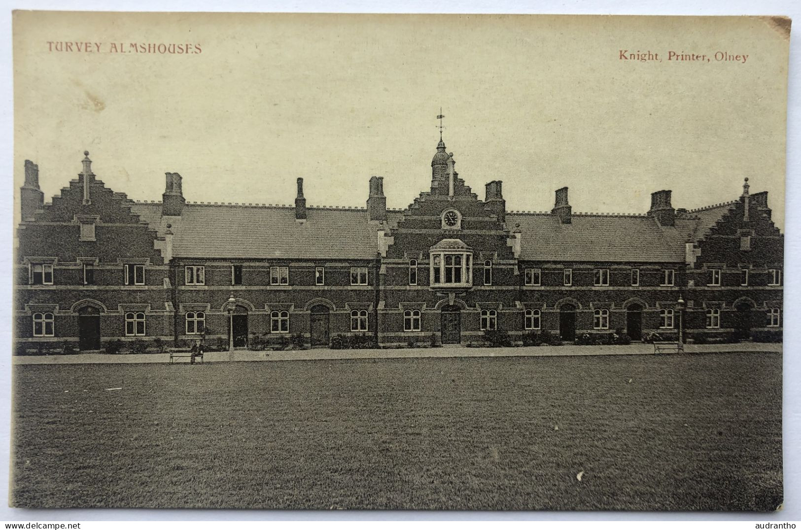 CPA Peu Courante TURVEY Barton Almshouses - Other & Unclassified