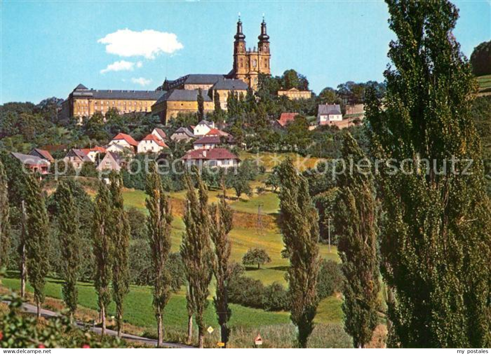 73012255 Schloss Banz Panorama Schloss Banz - Staffelstein