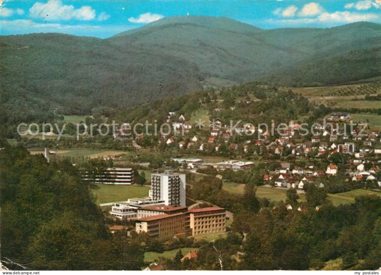 73012251 Rotenburg Fulda Fliegeraufnahme Kreiskrankenhaus Ahlheimer Rotenburg - Autres & Non Classés