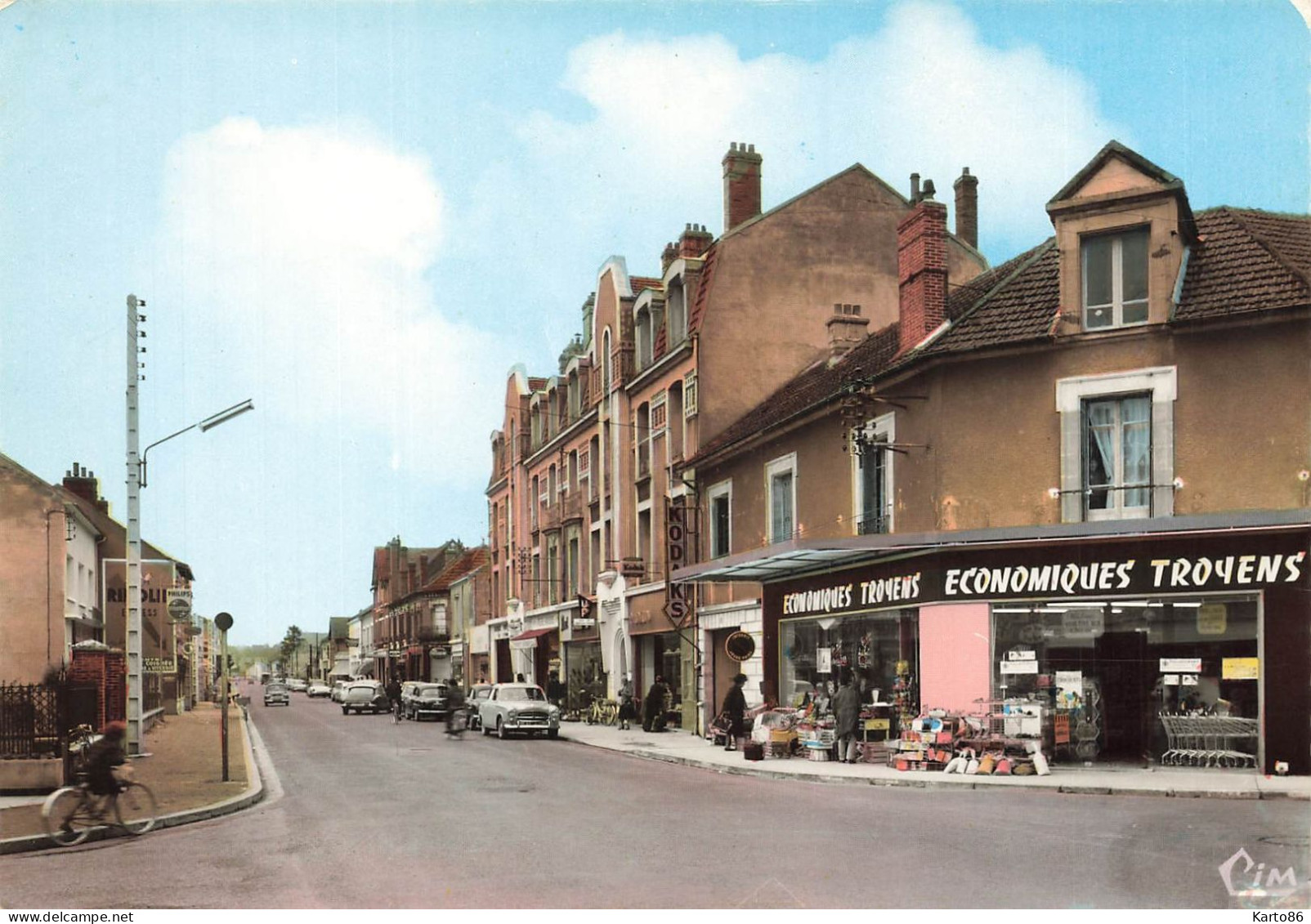 Migennes * Rue Jean Jaurès * Commerce Magasin Economiques Troyens - Migennes