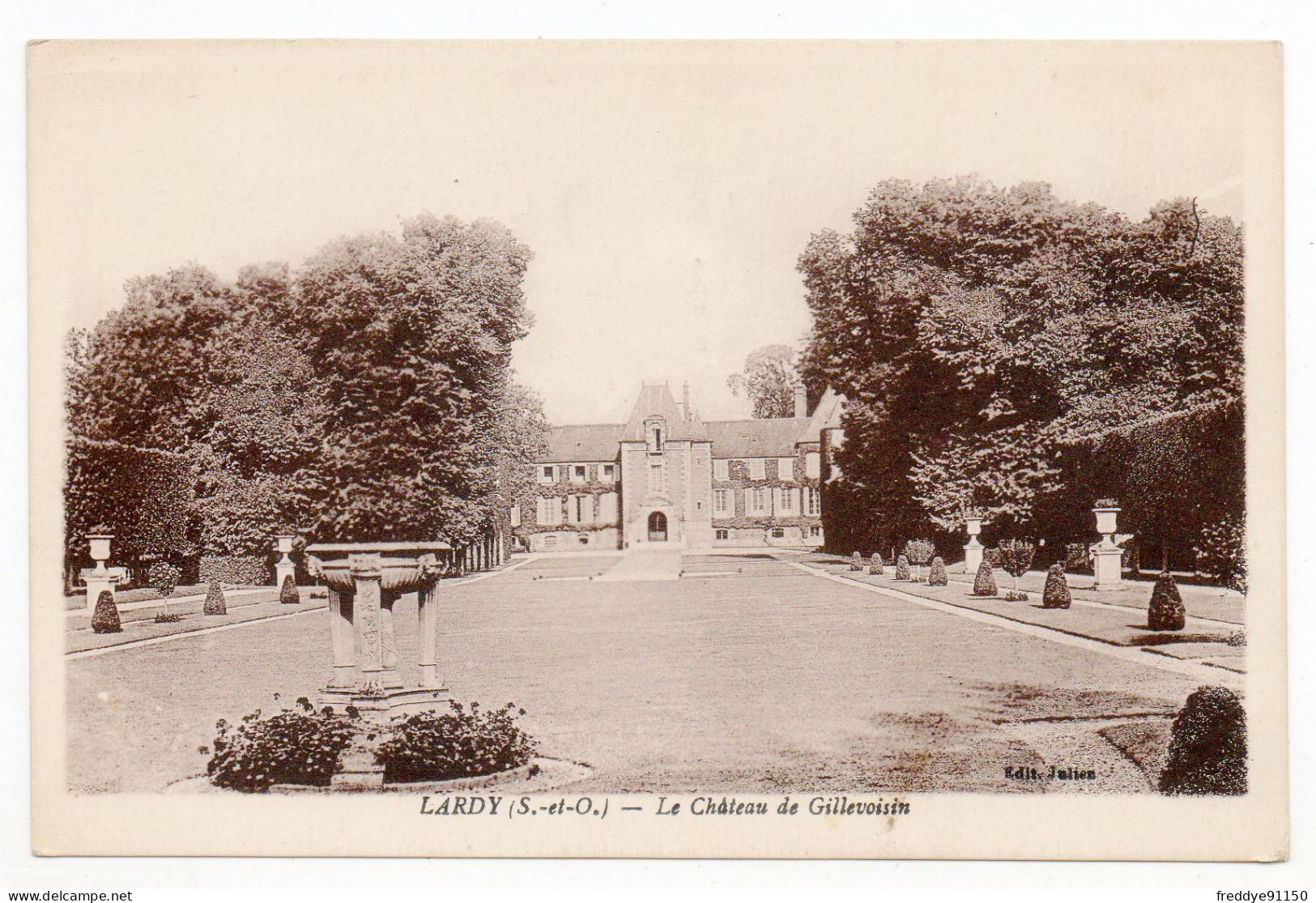 91 . LARDY .  LE CHATEAU DE GILLEVOISIN  - Lardy