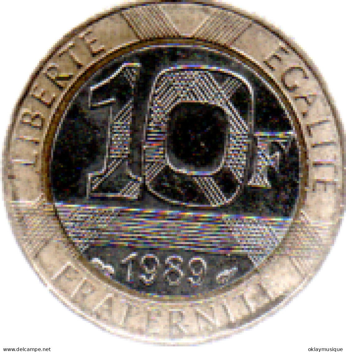 10 Francs 1989 (recto) Genie De La Bastille - 10 Francs