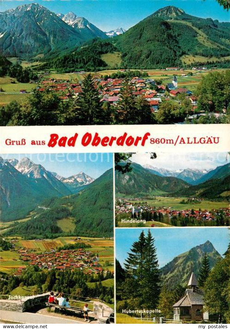 73012198 Bad Oberdorf Panoramen Bad Oberdorf - Hindelang
