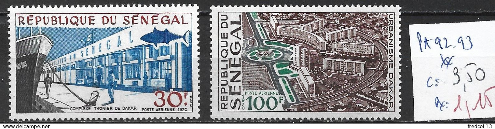 SENEGAL PA 92-93 ** Côte 3.50 € - Senegal (1960-...)