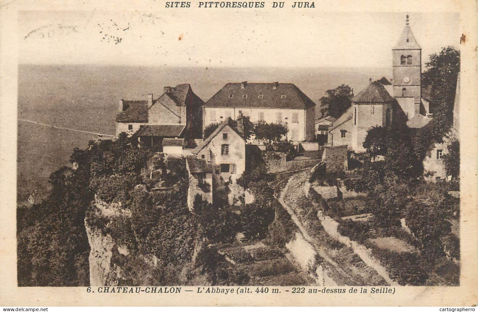 CPA France Chateau Chalon L' Abaye - Other & Unclassified