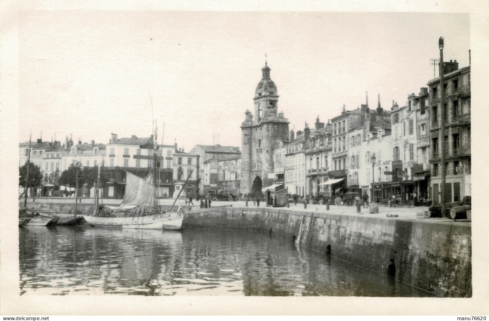 Photo : France - La Rochelle ,vue Du Port Et Ville , Année 1920/30 Env. - Europe