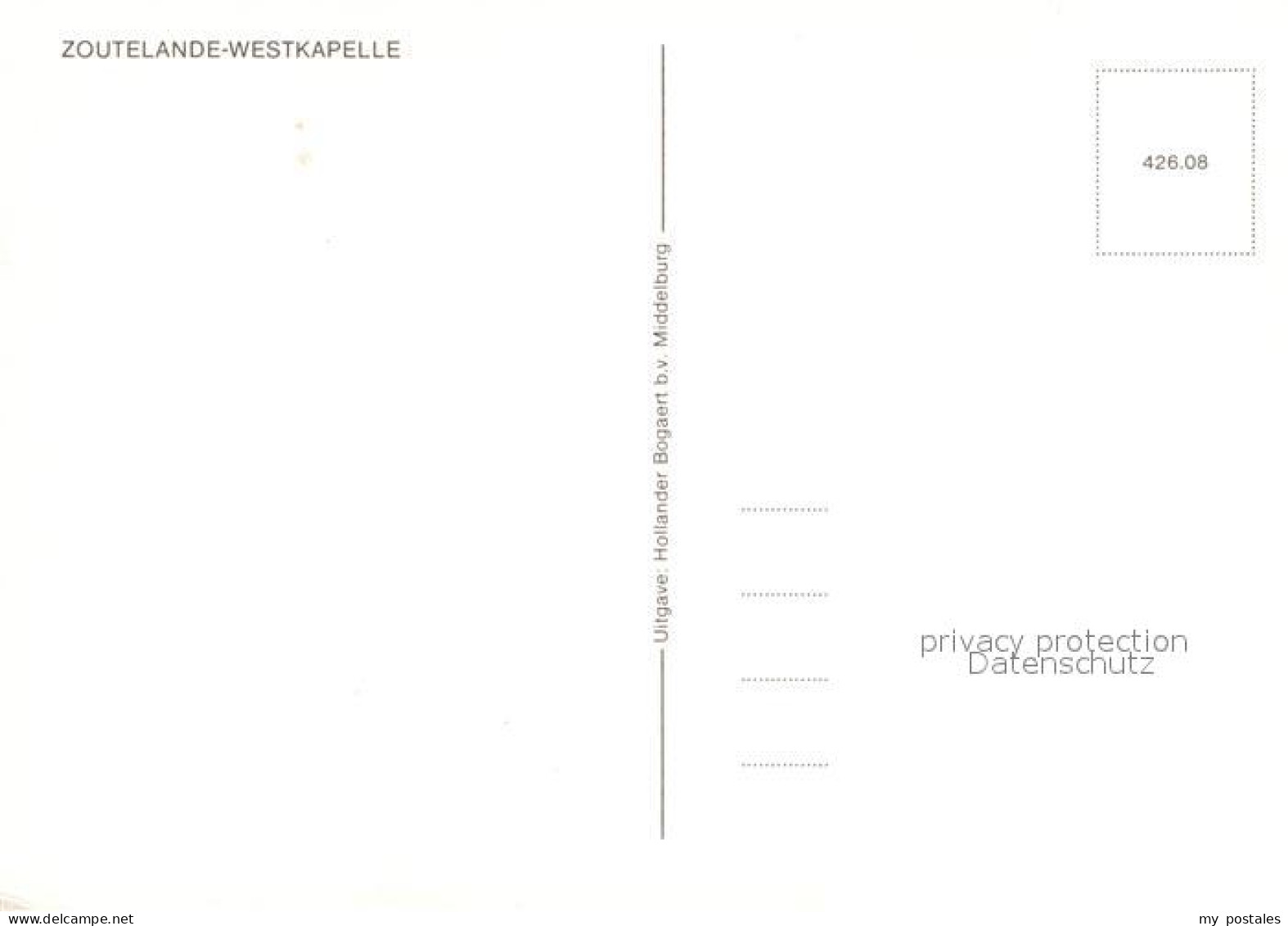 73012033 Zoutelande Westkapelle Fliegeraufnahme Zoutelande - Other & Unclassified