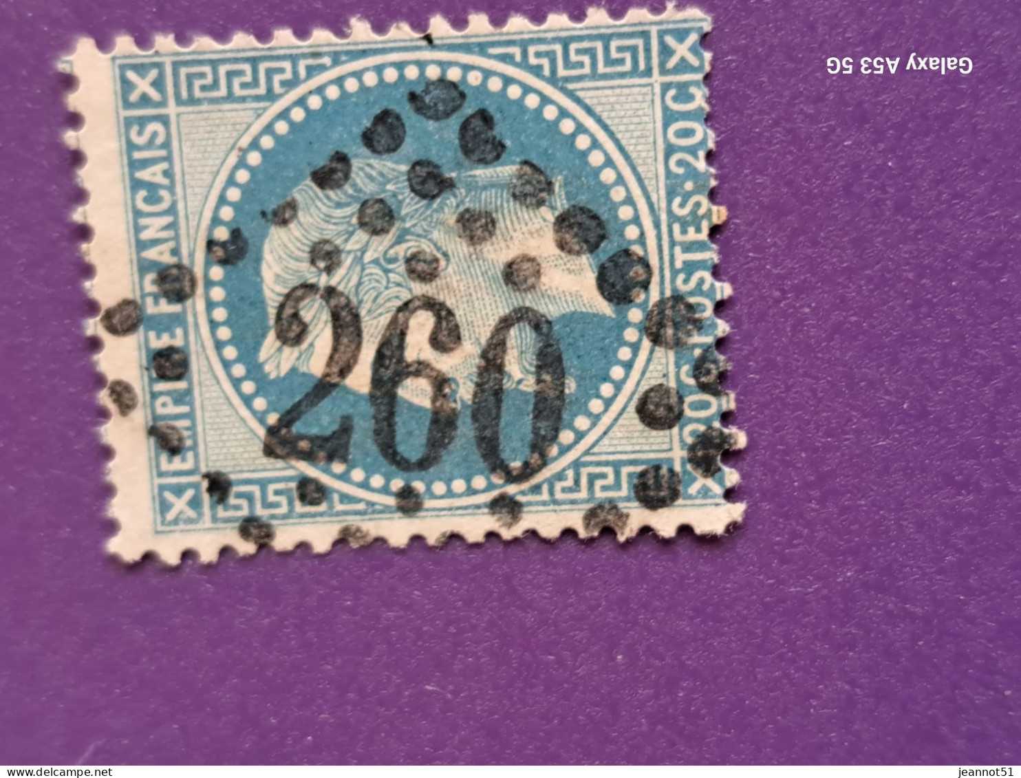 Beau Timbre N° 29b  Avec Oblitération GC - 1863-1870 Napoleon III With Laurels