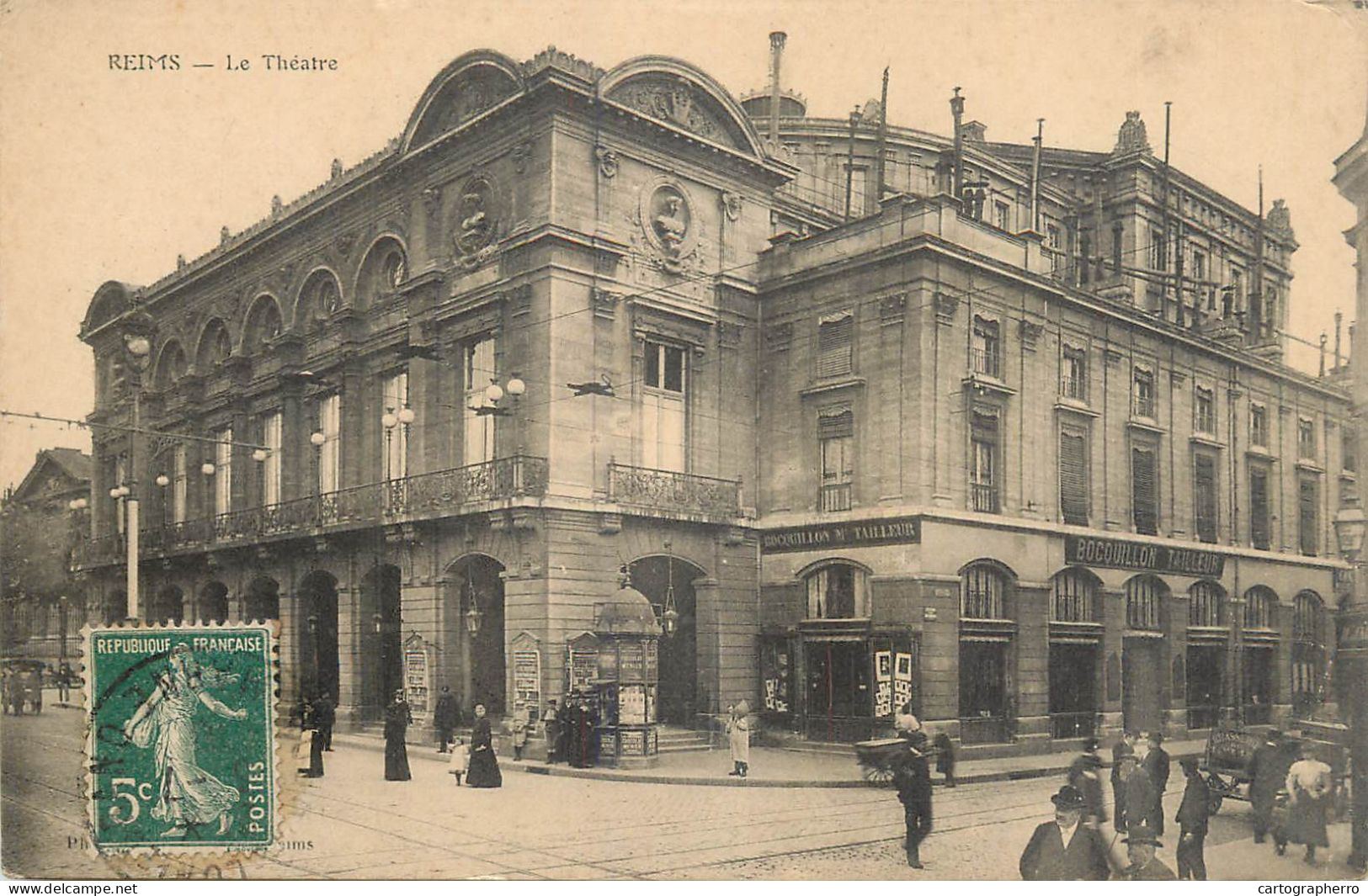 CPA France Reims Theatre - Reims