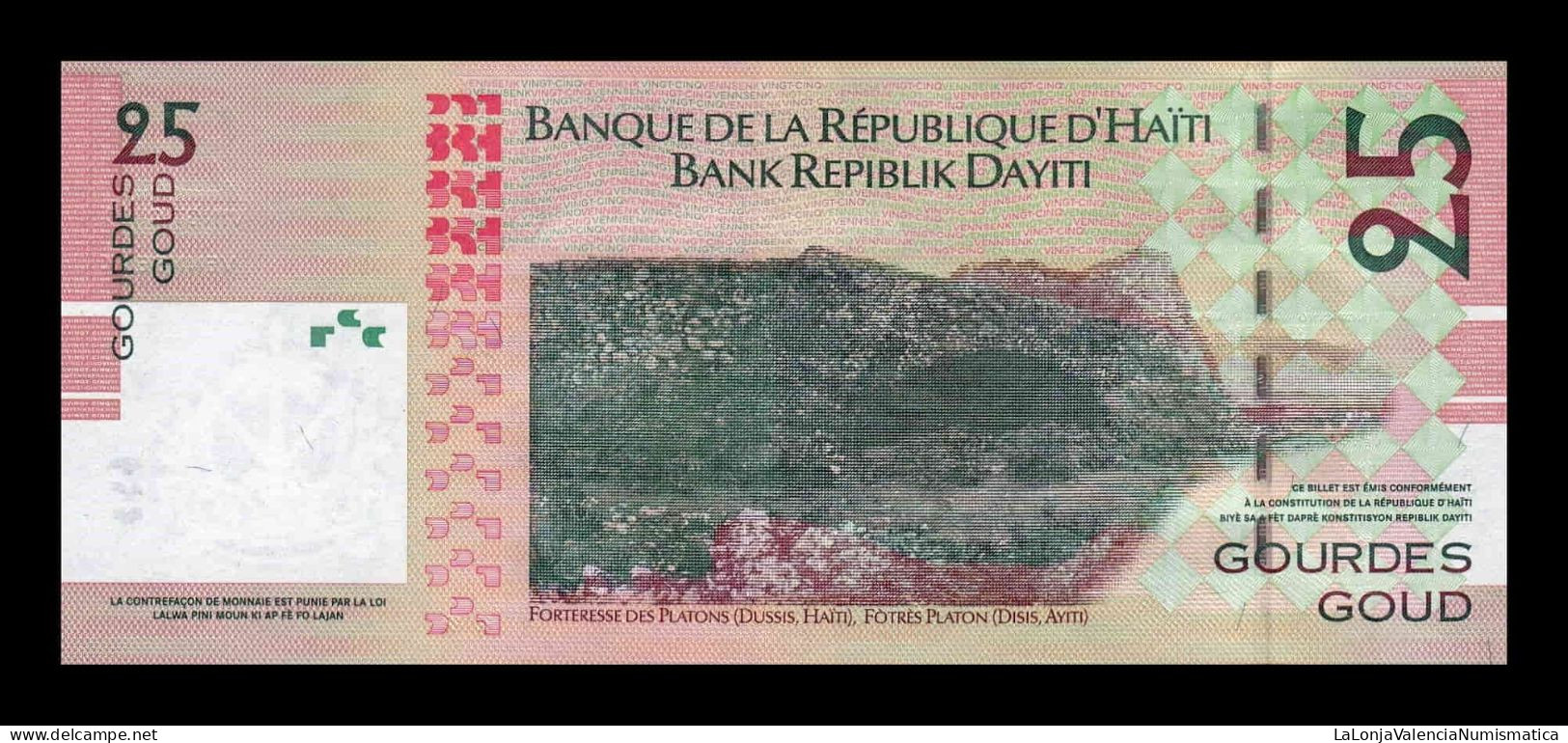 Haití 25 Gourdes Commemorative 2004 Pick 273 Sc Unc - Haïti