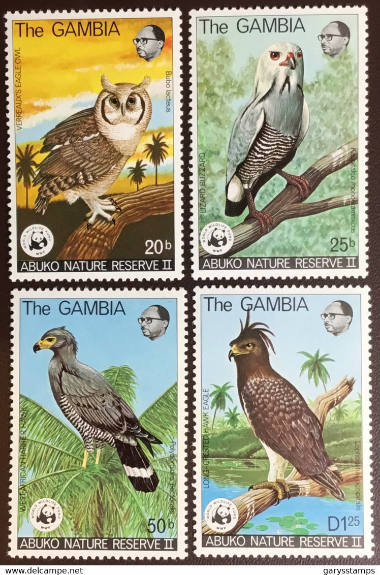 Gambia 1978 WWF Abuko Nature Reserve Birds MNH - Altri & Non Classificati