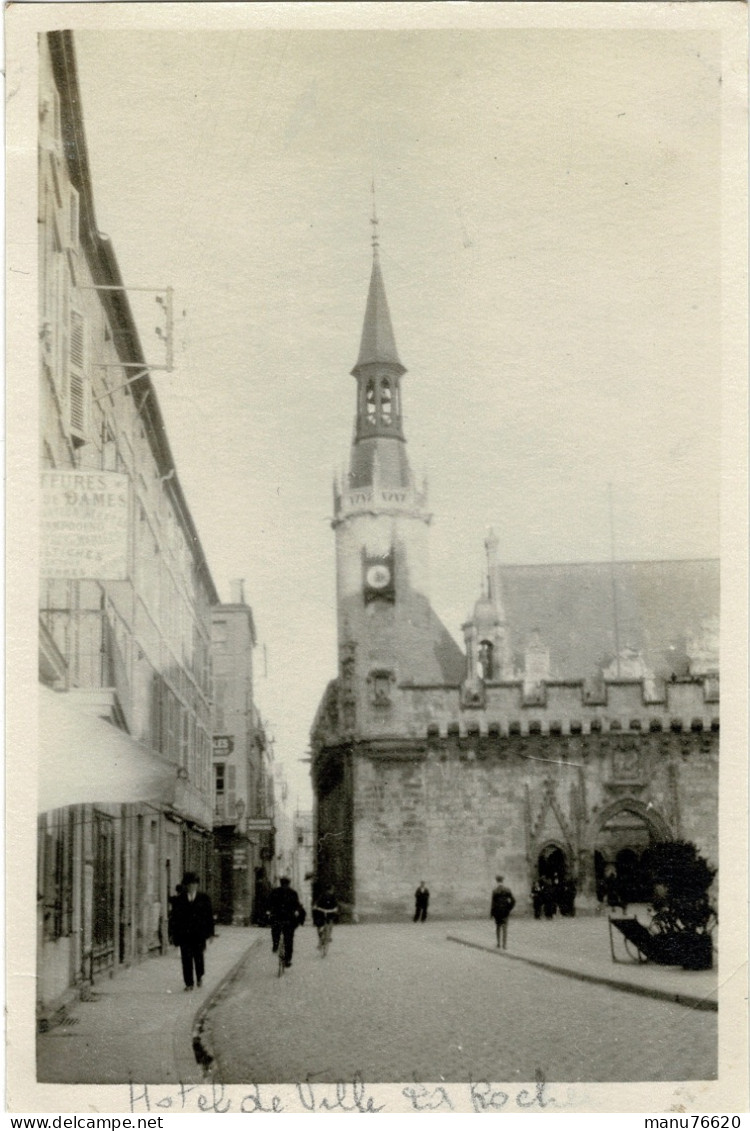 Photo : France - La Rochelle ,Hôtel De Ville  , Année 1920/30 Env. - Europe
