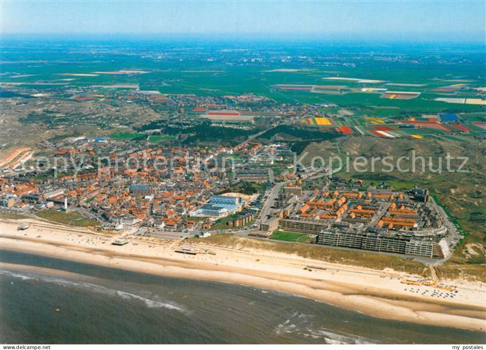 73010357 Egmond Aan Zee Fliegeraufnahme  - Sonstige & Ohne Zuordnung