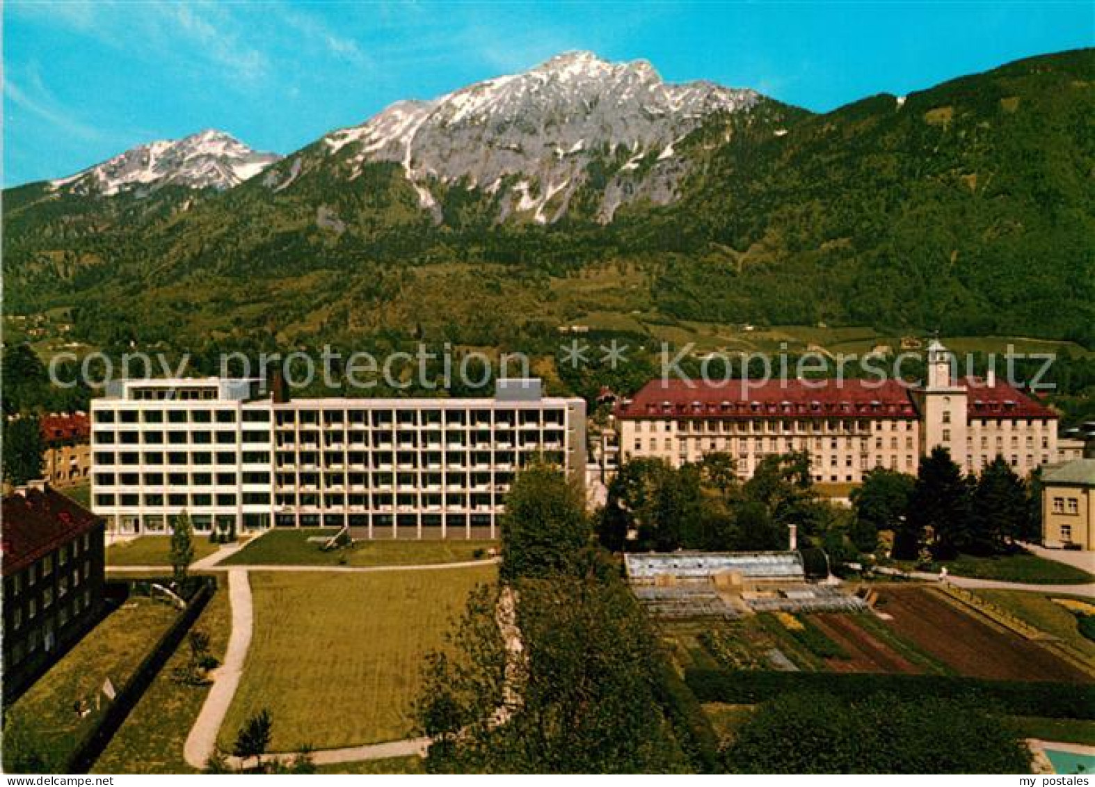 73010269 Bad Reichenhall Staedt Krankenhaus Mit Zwiesel Und Hochstaufen Bad Reic - Bad Reichenhall