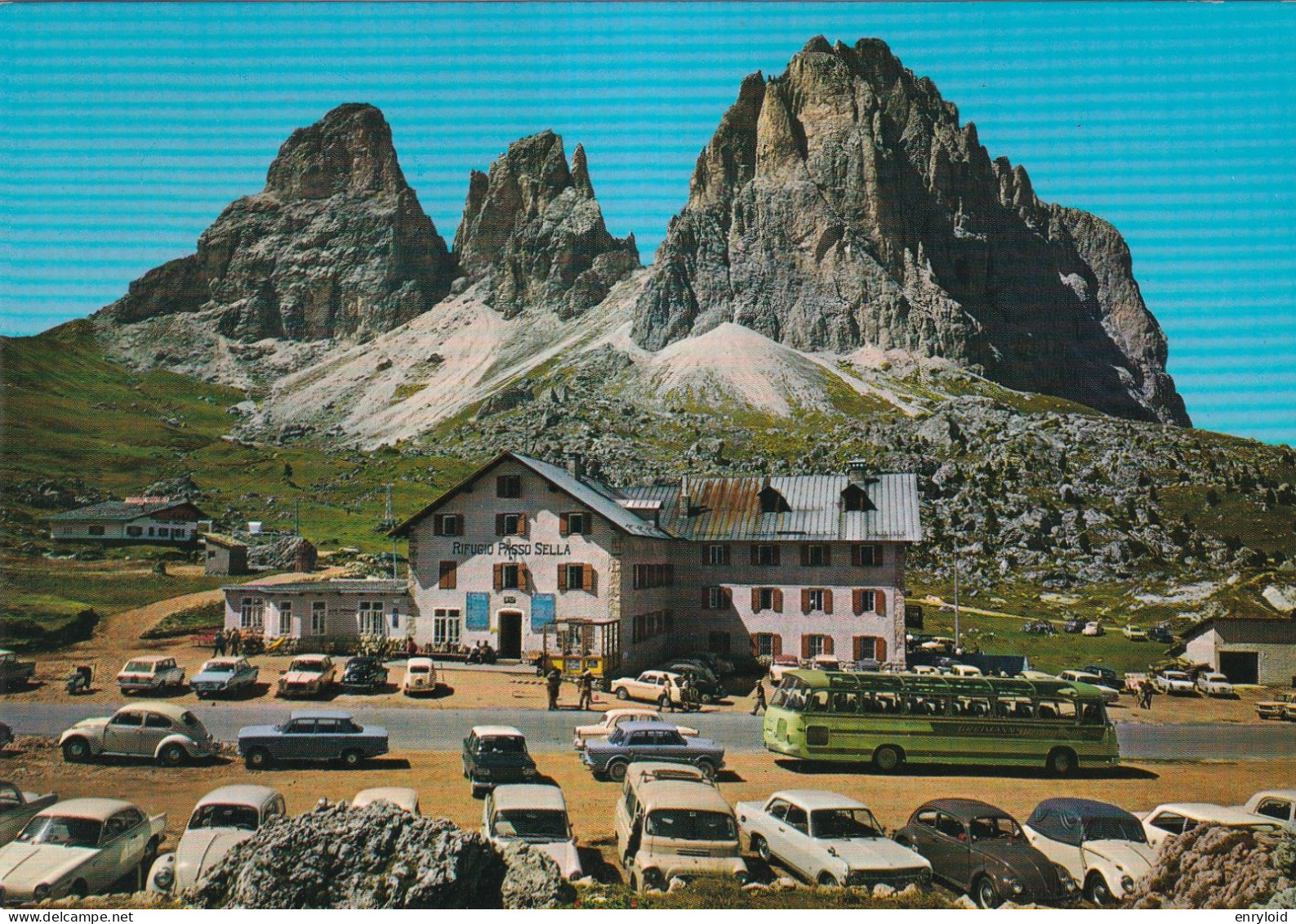 Dolomiti Rifugio Passo Sella Sassolungo - Andere & Zonder Classificatie