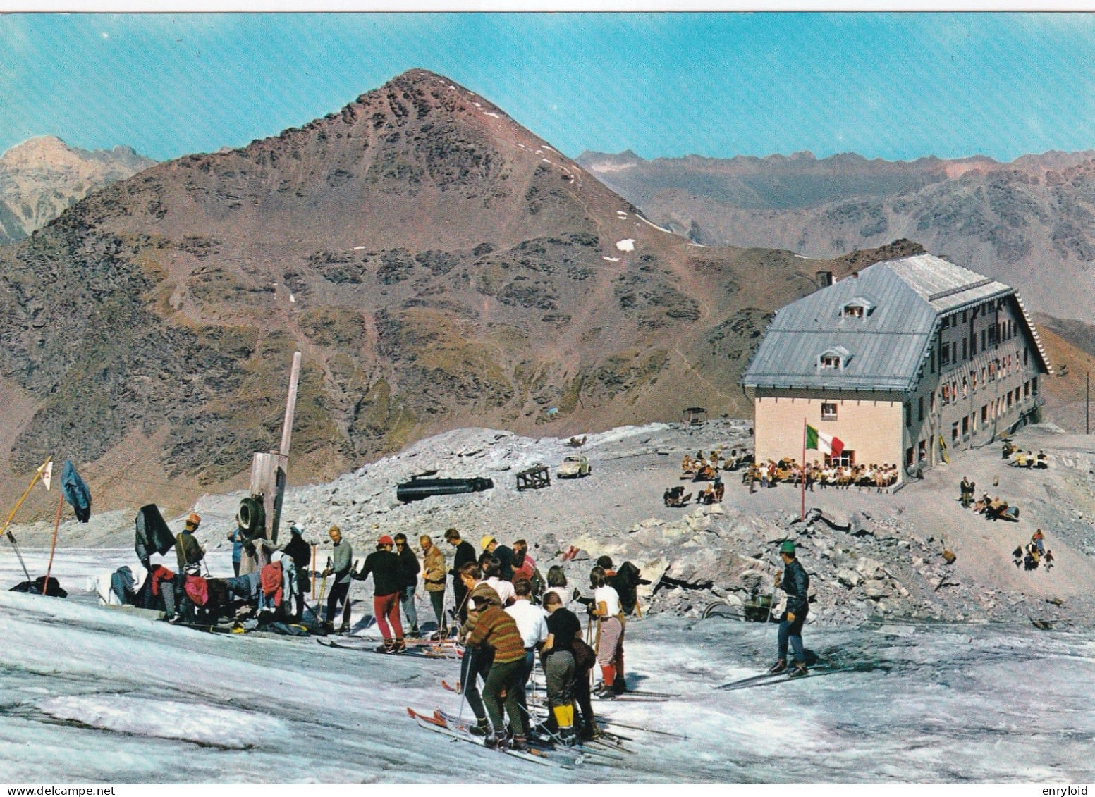 Passo Stelvio Zona Di Sci Estivo E Rifugio Pirovano - Sonstige & Ohne Zuordnung