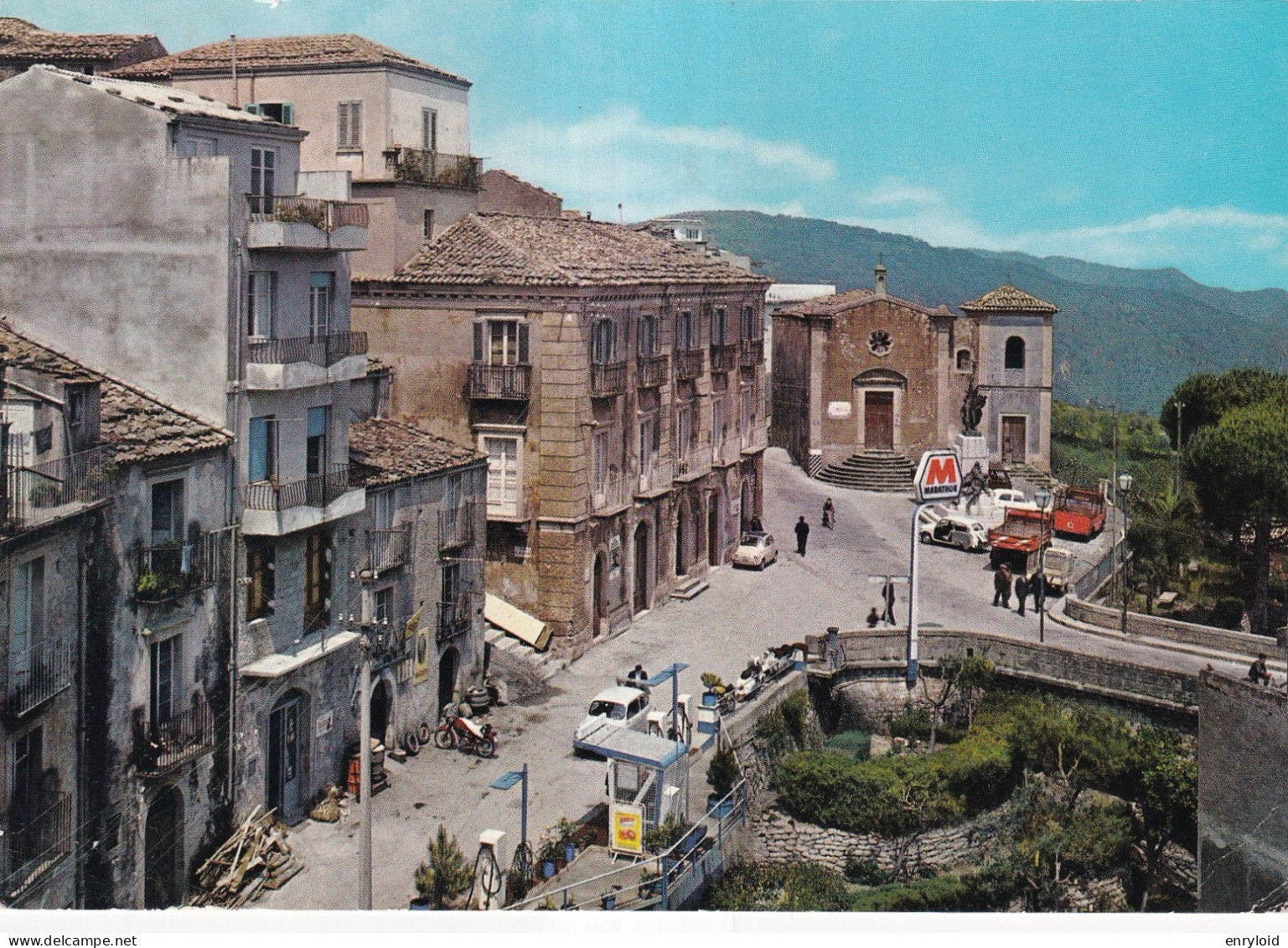 Novara Sicilia Panorama Parziale Monumento E Caduti - Sonstige & Ohne Zuordnung