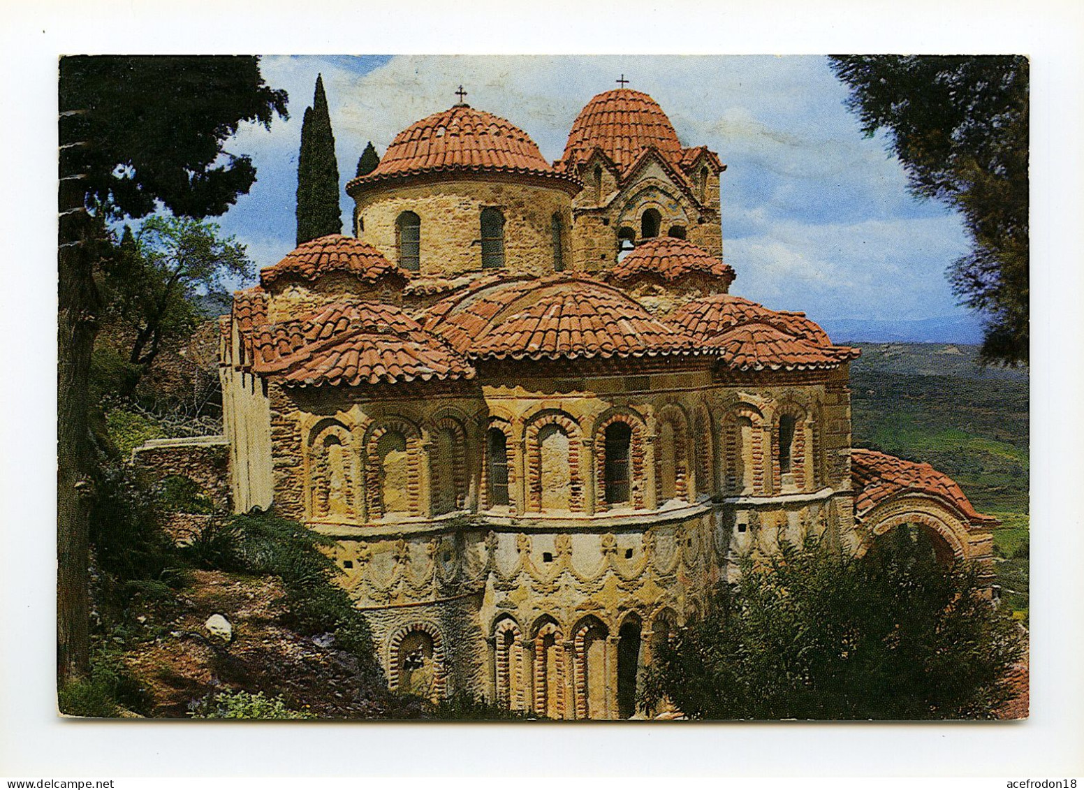 MISTRA - L'église Byzantin Du Pantanasa - Oblitérés