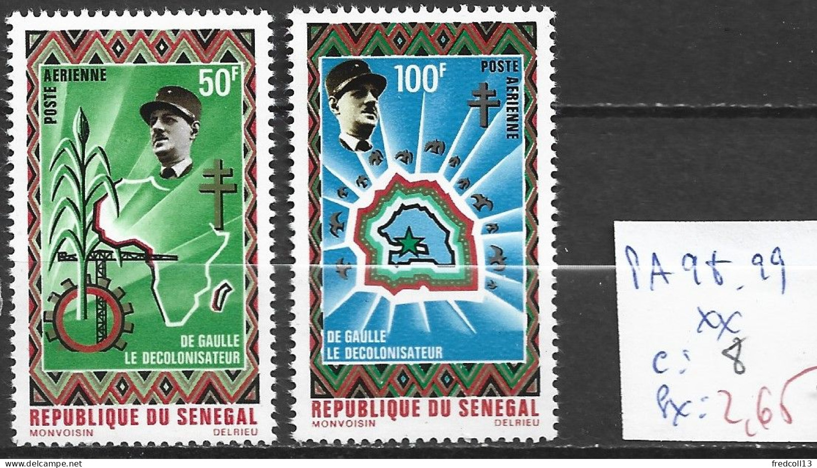 SENEGAL PA 98-99 ** Côte 8 € - Sénégal (1960-...)