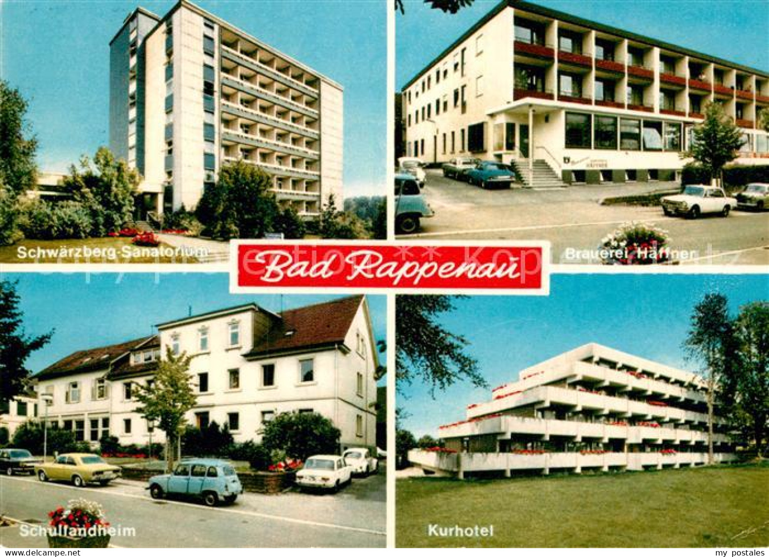 73010141 Bad Rappenau Schwaerzberg Sanatorium Brauerei Haeffner Schullandheim Ku - Bad Rappenau